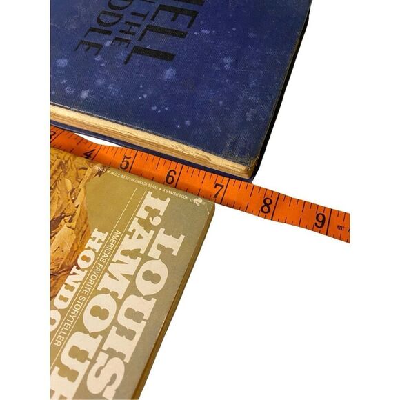 Lot Of 2 Hell In The Saddle Hondo Hardcover Paperback Books Western Fiction Nove - Picture 16 of 16